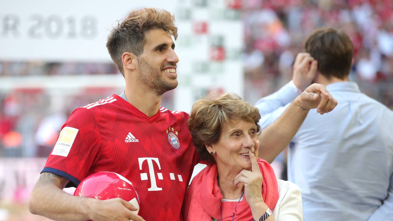 Große Geste von Javi Martinez