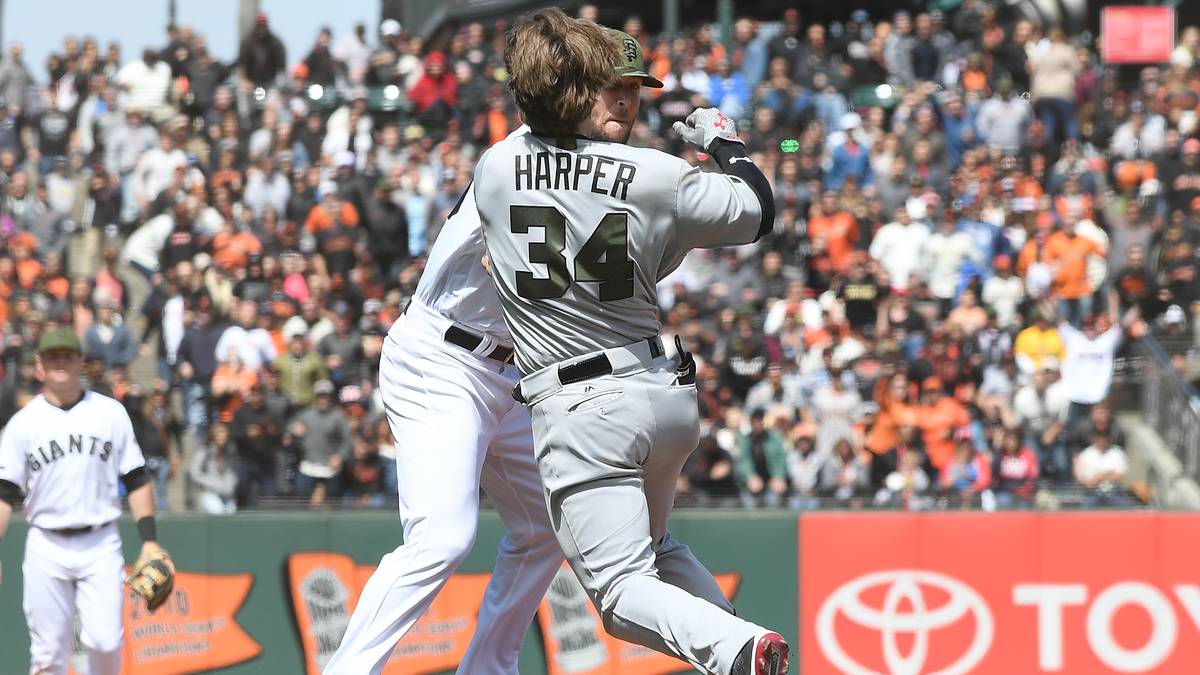 Ein paar Sekunden lang werden die beiden Streithähne alleine gelassen und liefern sich eine amtliche Prügelei