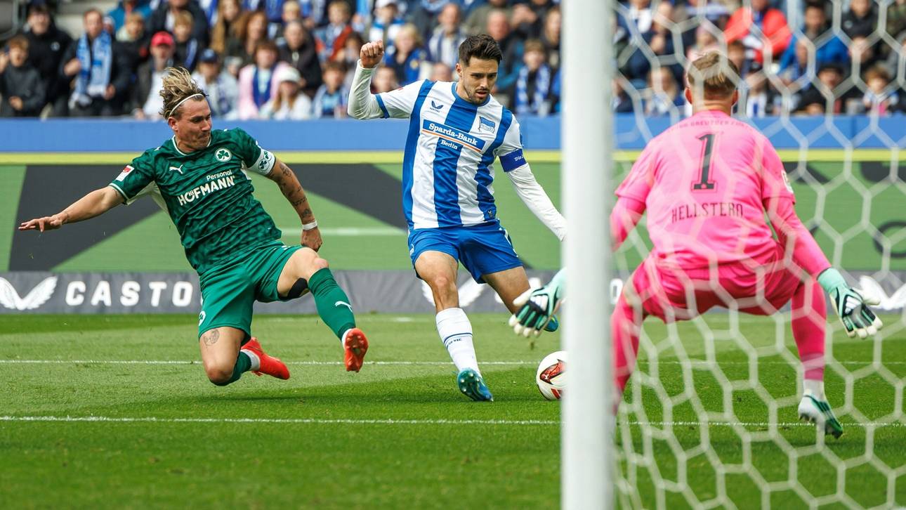 Nächster Sieg! Hertha gegen Fürth im Glück