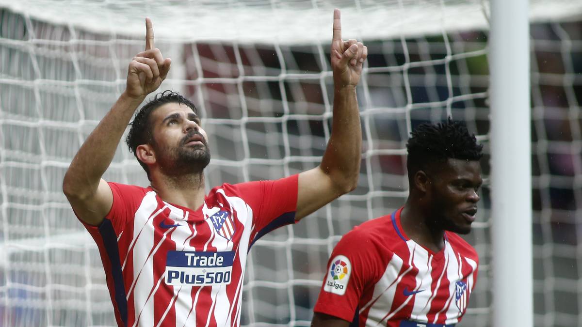 GEWINNER - ATLETICO MADRID: Diego Costa kehrte nach dreieinhalb Jahren vom FC Chelsea zurück. Der Torjäger kostete mit 66 Millionen Euro zwar wesentlich mehr als bei seinem Weggang 2014, an seiner Klasse besteht aber kein Zweifel