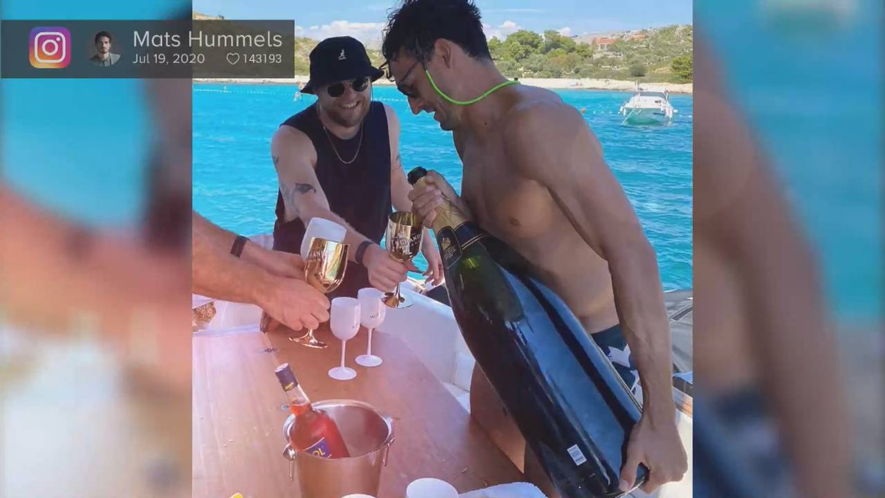 XXL-Champagner, Farm, Privatjet: So genießen die BVB-Stars die Sommerpause