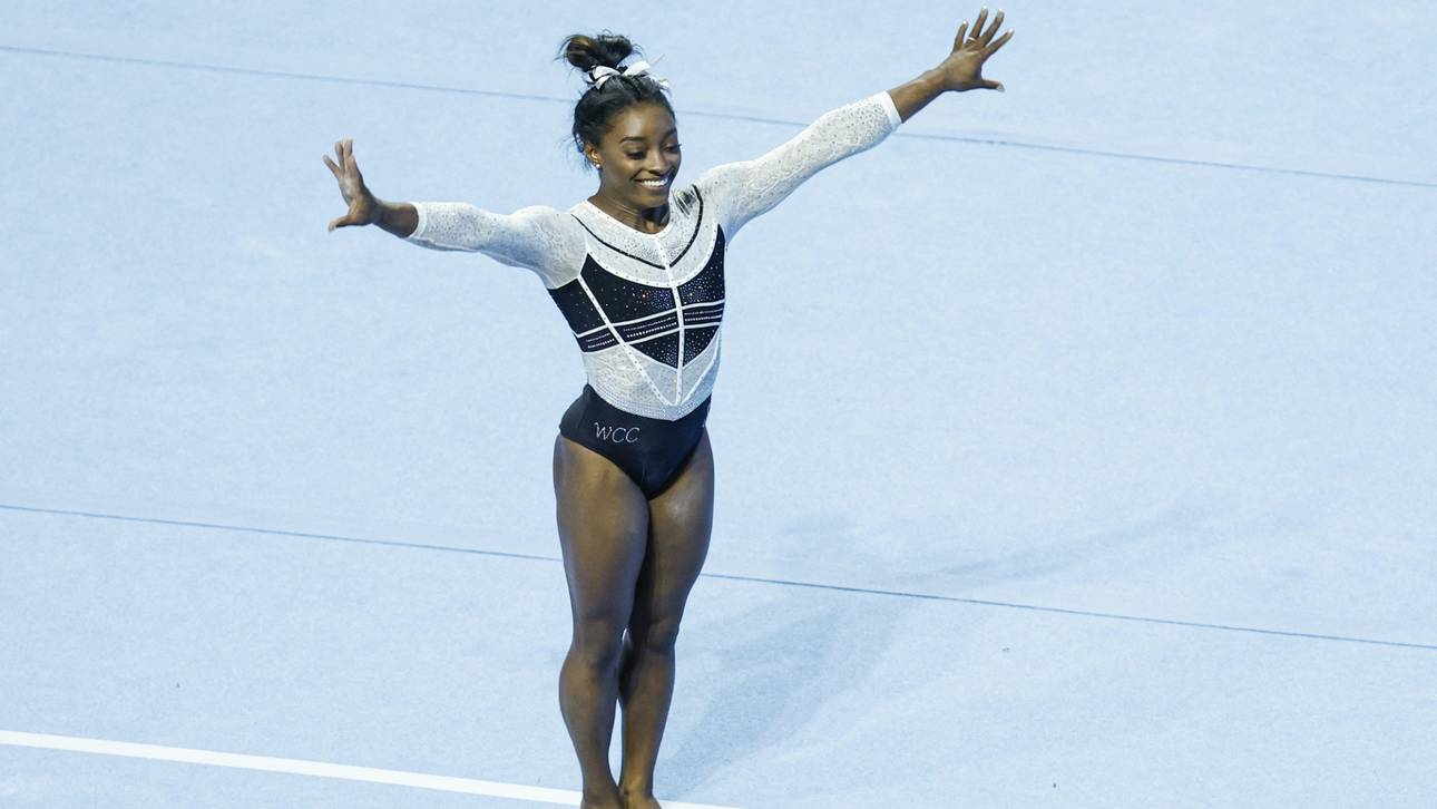 Kunstturnen: Biles bei US-Meisterschaften auf Rekordjagd