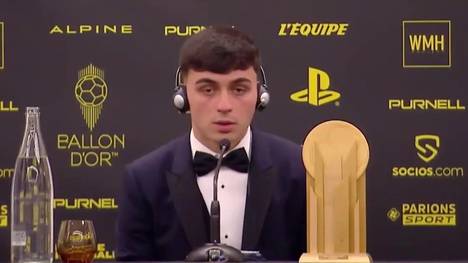 Barca-Juwel Pedri wurde als bester U21-Spieler des vergangenen Jahres mit der Kopa-Trophäe ausgezeichnet. Das spanische Top-Talent dankt auch seinem früheren Mitspieler Lionel Messi.