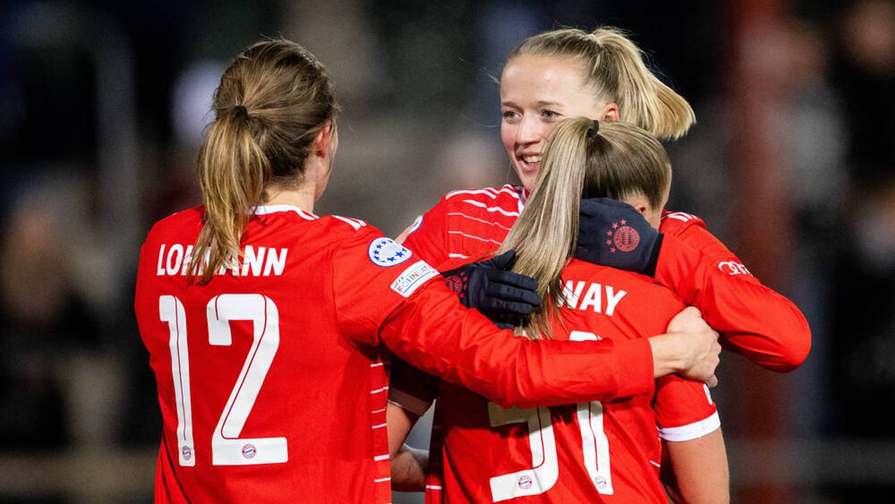 Fix! Bayern-Frauen im Viertelfinale