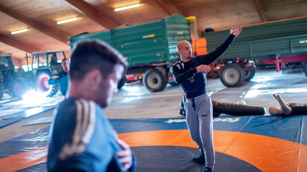Frank Stäbler kann in seinem eigenen Trainingszentrum trainieren