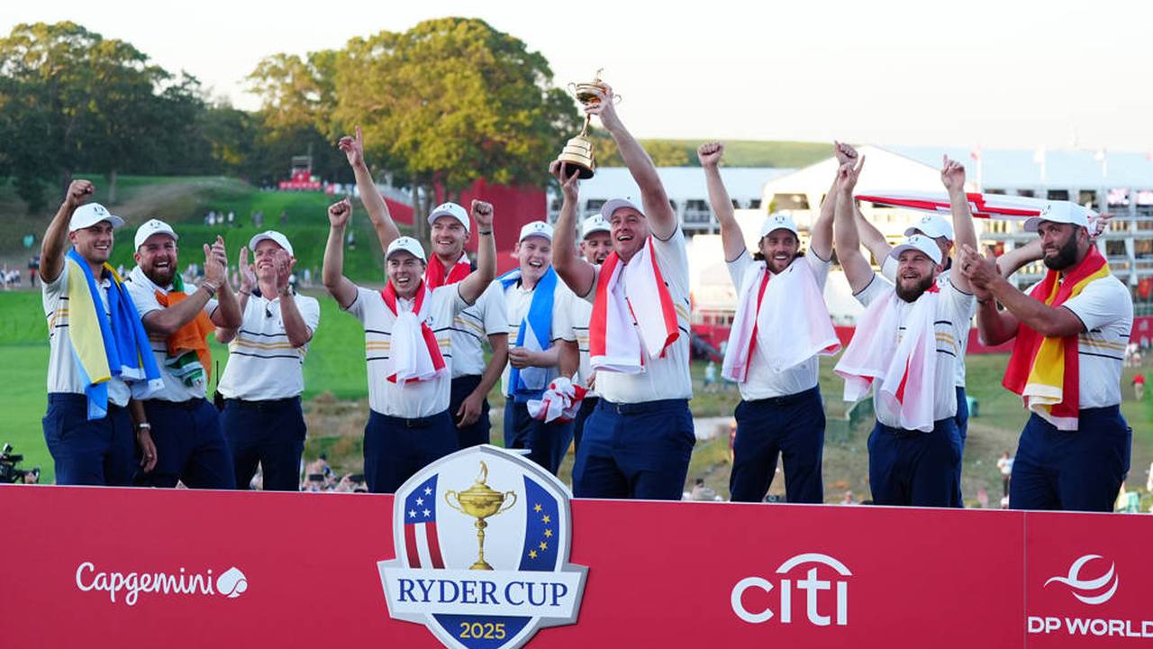 Der große Ryder-Cup-Triumph von Team Europa im Video