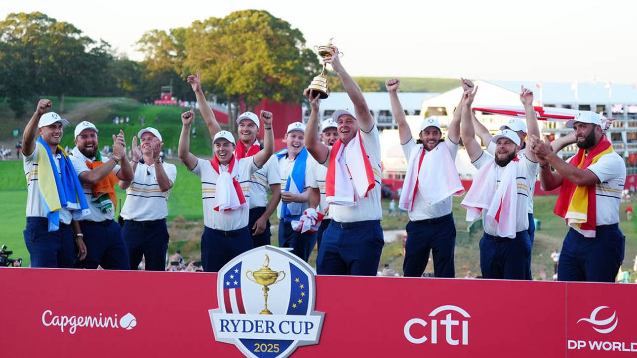 Der große Ryder-Cup-Triumph von Team Europa im Video