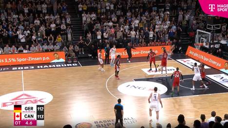 Die deutschen Basketballer haben den Turniersieg beim Supercup in Hamburg verpasst. Die DBB-Auswahl verlor in der Overtime gegen Kanada.