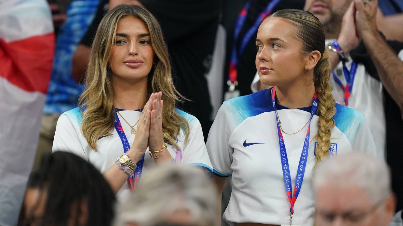England-Spielerfrauen trinken Bar leer