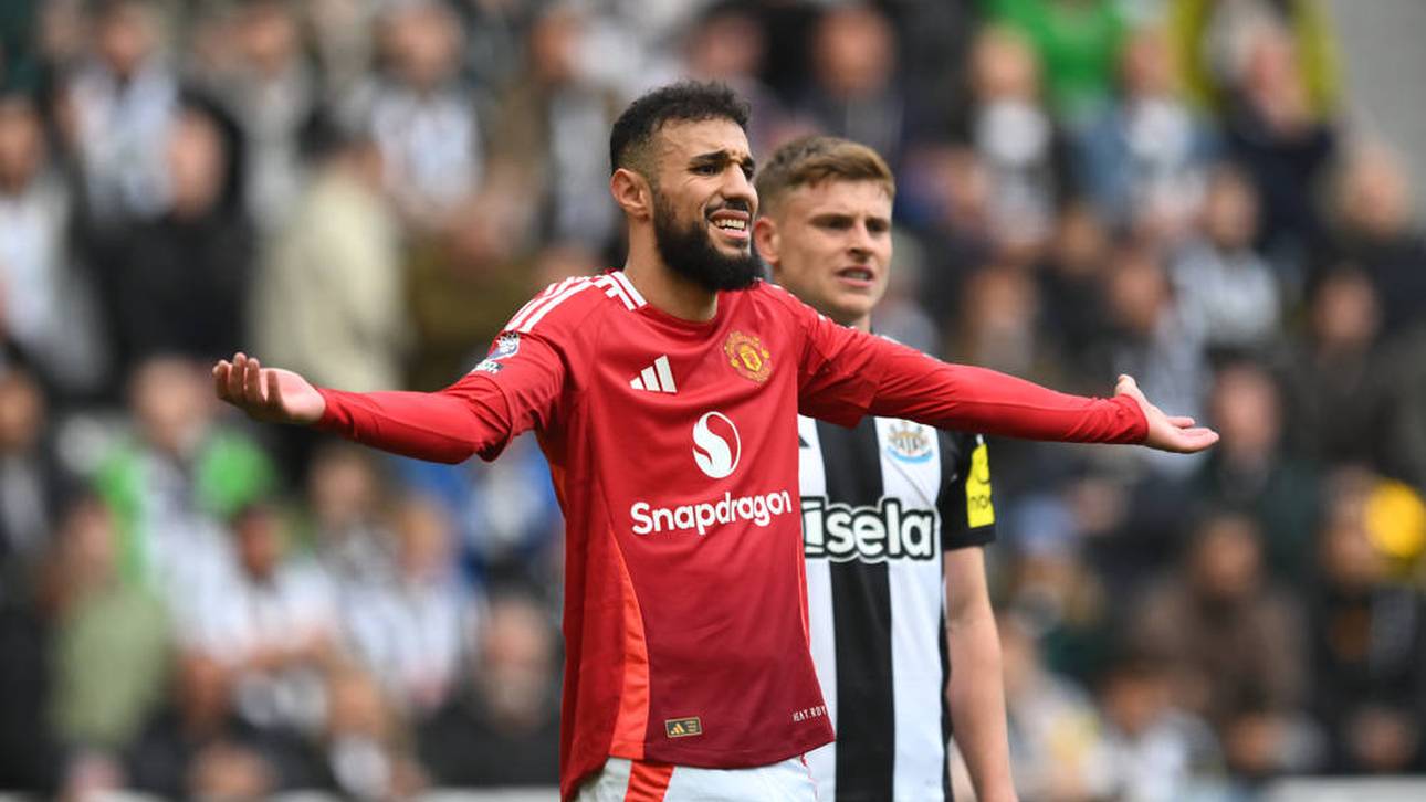 Noussair Mazraoui machte keine gute Figur