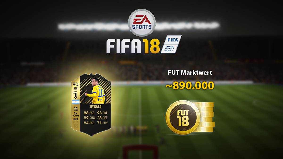 Hobby-Spieler investieren hunderte von Euro, Profis tausende, um ein starkes FIFA Ultimate-Team aufzustellen. SPORT1 zeigt das teuerste FIFA Ultimate-Team. Das rechte Mittelfeld wird von Juventus Turins Paulo Dybala übernommen. Er ist auch der günstigste Spieler im Team