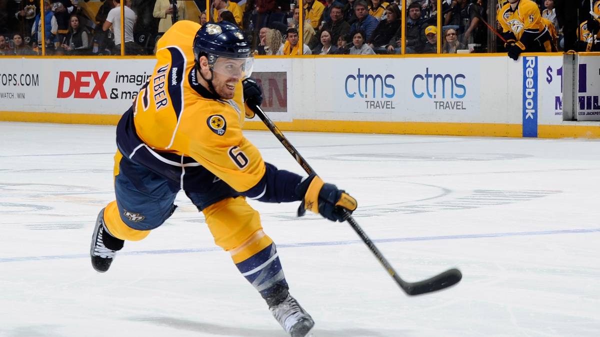 SHEA WEBER: Der Olympiasieger gilt als harter Knochen mit dem aktuell wohl stärksten Schlagschuss der Welt. Nach der vergangenen Saison erhielt er den Mark Messier Award für herausragende Führungsqualitäten. Wurde von den Nashville Predators kürzlich in dem Blockbuster-Trade des Sommers mit Montreals P.K. Subban getauscht