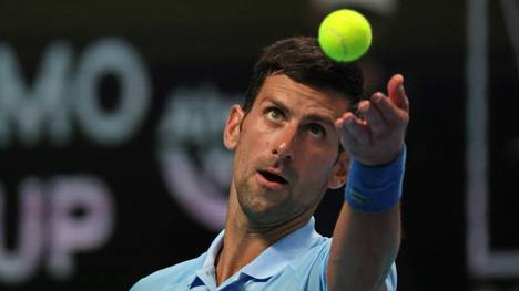 Novak Djokovic steht souverän im Finale von Tel Aviv