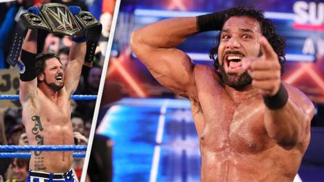 AJ Styles entthronte bei WWE SmackDown Live World Champion Jinder Mahal