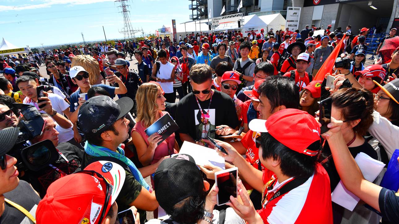 Podolski-Mania bei Formel-1-Rennen