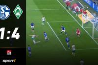 Im Spitzenspiel der 2. Bundesliga zerlegt Werder Bremen den FC Schalke nach allen Regeln der Kunst. Marvin Ducksch trifft gleich doppelt.