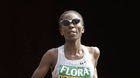 Kenia athlete Catherine Ndereba in action
