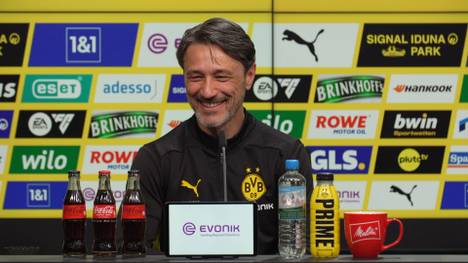 BVB-Trainer Niko Kovac kam bei dieser Frage nach Niklas Süle vor der Partie gegen den VfL Wolfsburg ins Schmunzeln.