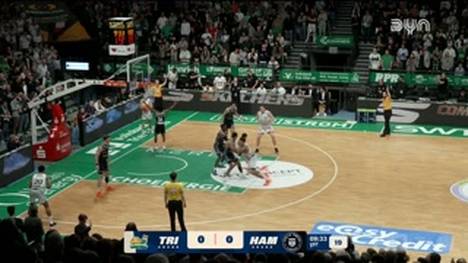 Die BBL-Highlights der Basketball-Partie VET-CONCEPT Gladiators Trier - Veolia Towers Hamburg im Video.