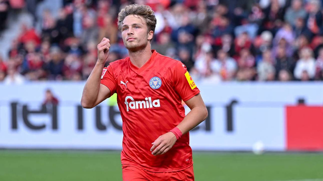 Fiete Arp freute sich über das 2:2