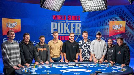 Finaltisch WSOPE Main Event