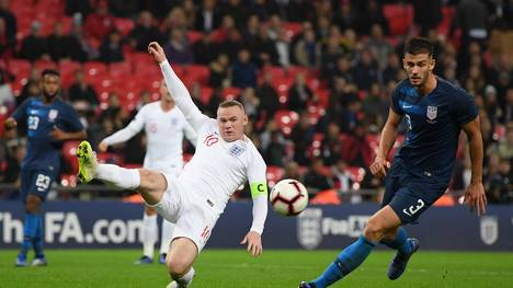 Wayne Rooney feiert Abschied von England bei Sieg gegen USA