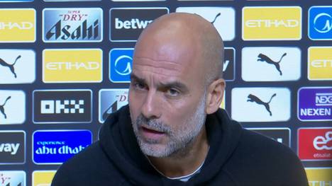 Auf der PK vor dem Spiel gegen Fulham ist Pep Guardiola sehr kurz angebunden. Der City-Trainer glaubt nicht, dass der späte Siegtreffer von Phil Foden gegen Leeds etwas über die Mentalität seines Teams aussage.