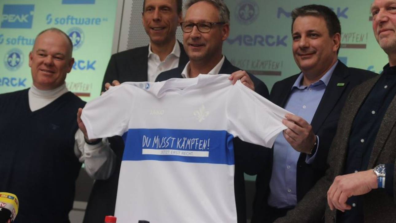 Darmstadt stellt Heimes-Trikot vor