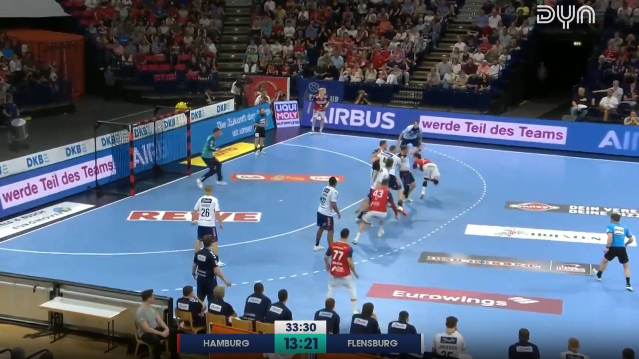 HSV Hamburg - SG Flensburg-Handewitt | HBL-Highlights im Video