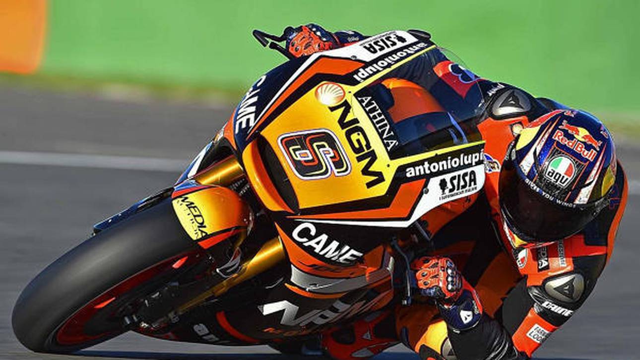 Bradl fährt im Training hinterher