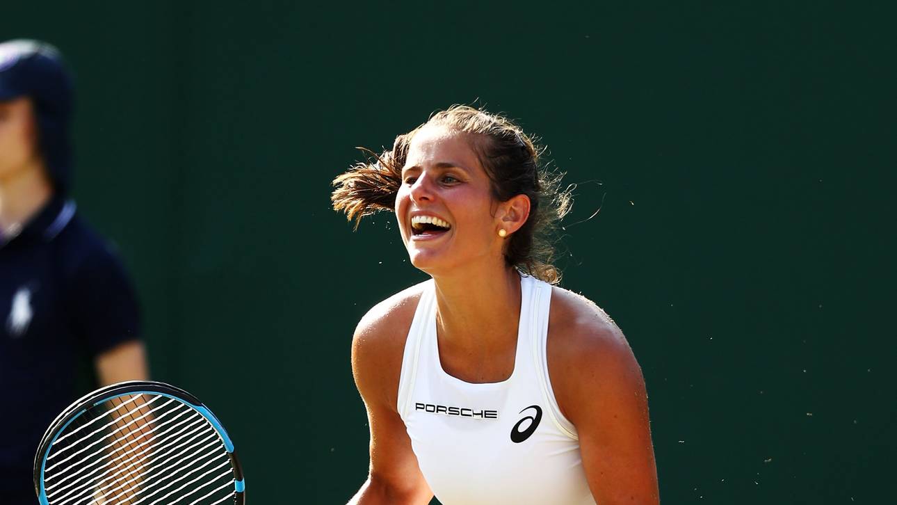 Görges erstmals im Achtelfinale