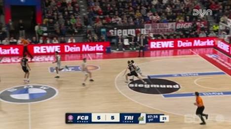 Spiel Highlights zu FC Bayern München Basketball - VET-CONCEPT Gladiators Trier