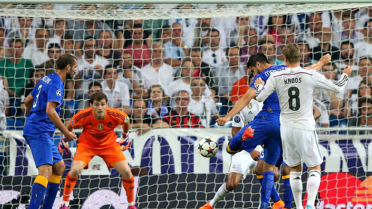 Doch die kalte Dusche für Real kommt in der zweiten Halbzeit. Alvaro Morata gleicht zum 1:1 aus