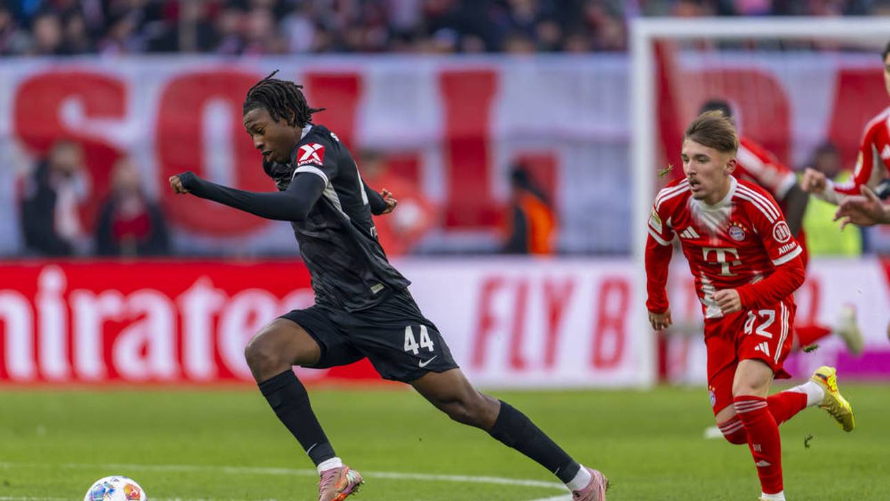 In der Bundesliga traf Manzambi auch gegen den FC Bayern