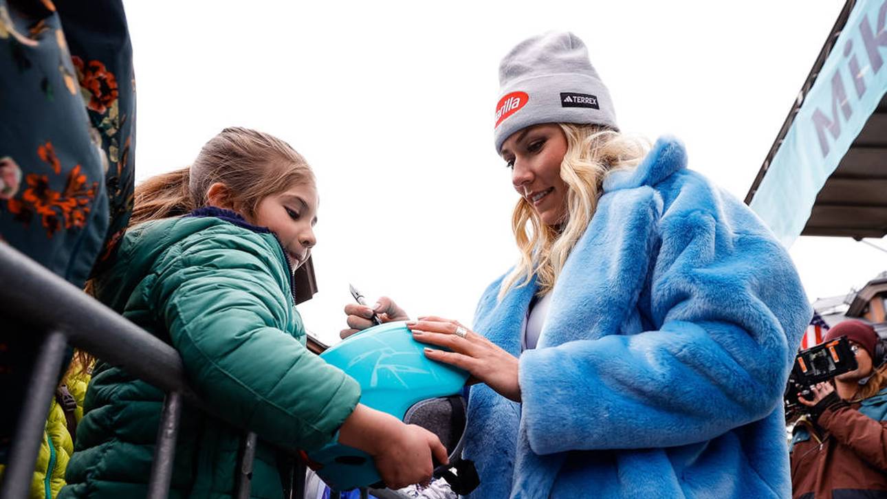 Ski-Superstar hält berührende Rede