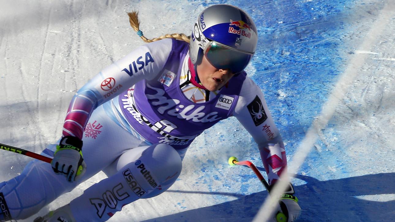 Vonn schimpft und flucht nach Böe