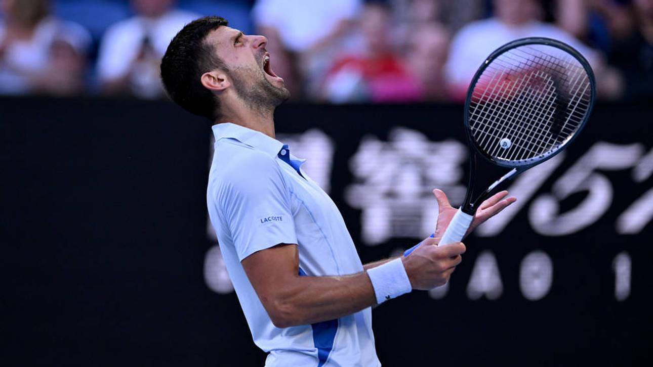 Djokovic verliert die Beherrschung