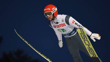Markus Eisenbichler landete beim dritten Skifliegen in Oberstdorf auf Rang zehn