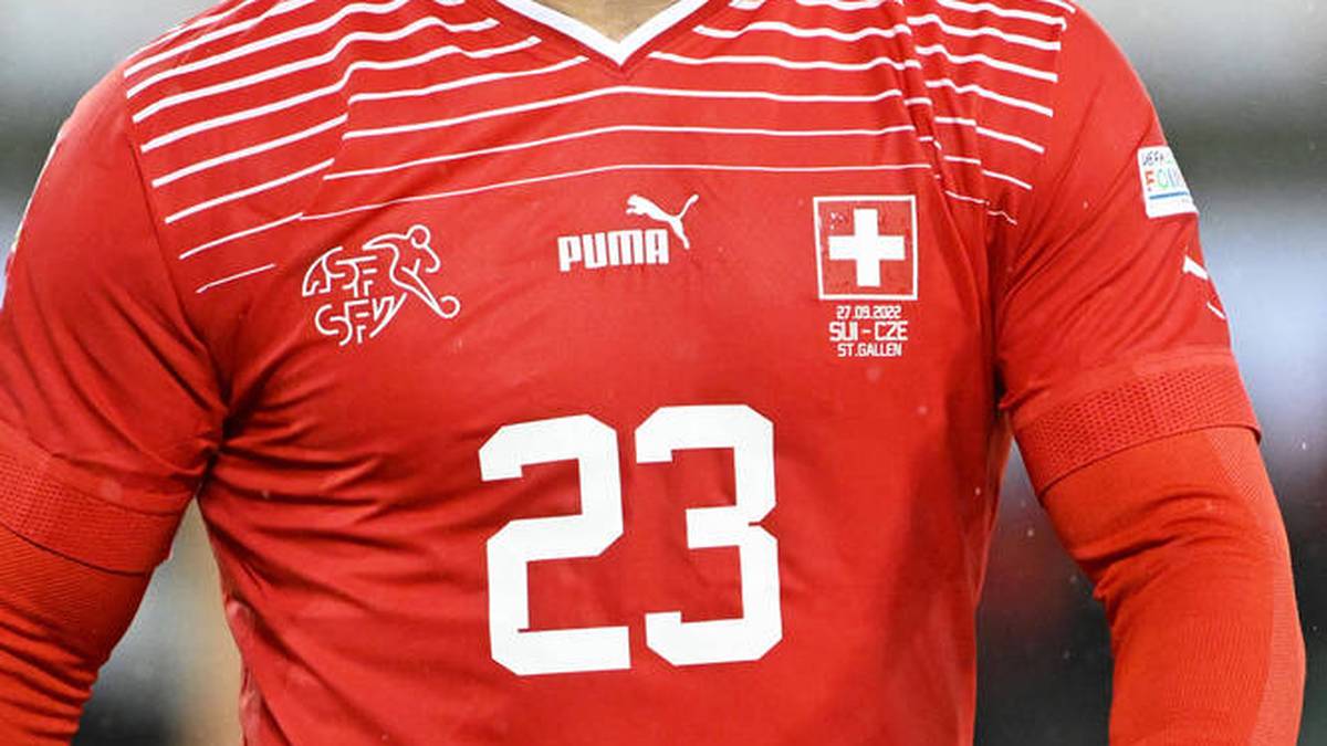 Rotes Heimtrikot der Schweiz