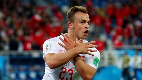 Xherdan Shaqiri löste mit seinem Doppeladler-Jubel eine heftige Debatte aus