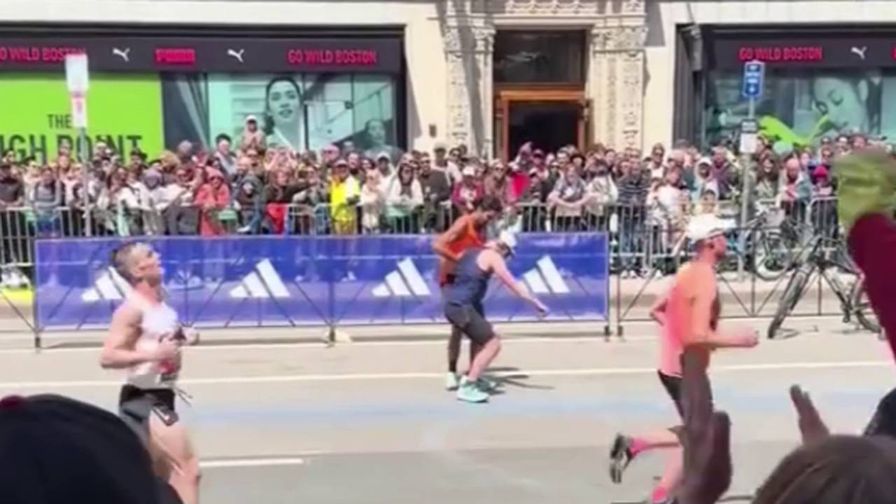 Heldentat beim Boston Marathon