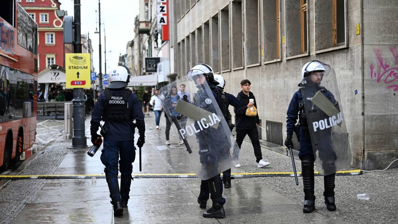 Ausschreitungen vor Chelsea-Endspiel