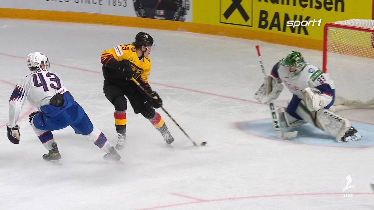 Eishockey-WM: Lukas Reichel mit Traumtor gegen Norwegen