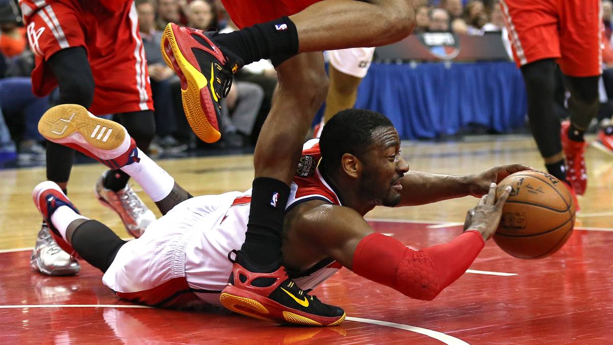 Die Chancen stehen gut, solange John Wall sich als Trockenschwimmer betätigt