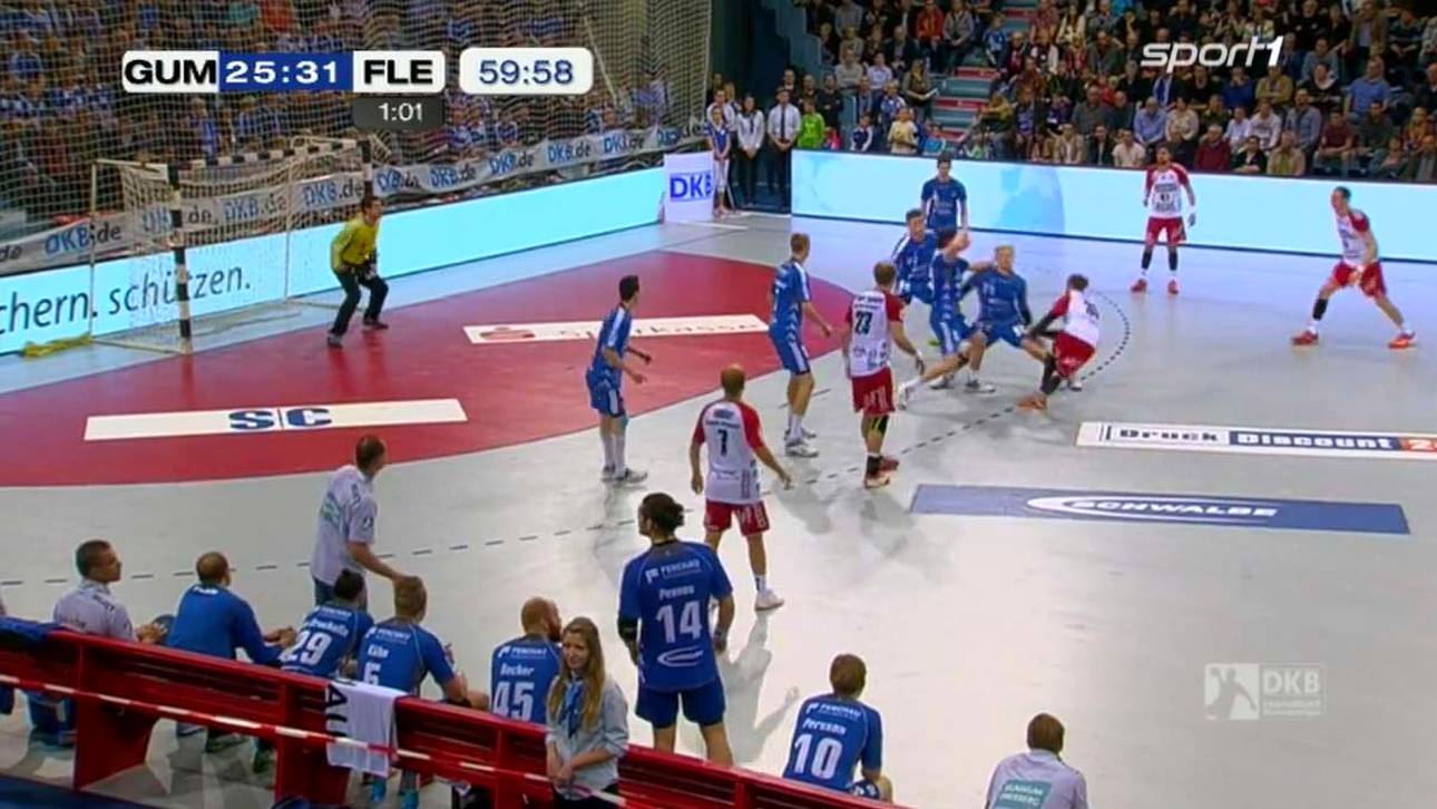 Flensburg und Melsungen bleiben dran