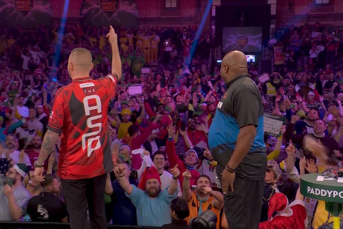 Der Einzug, auf den alle Darts-Fans gewartet haben