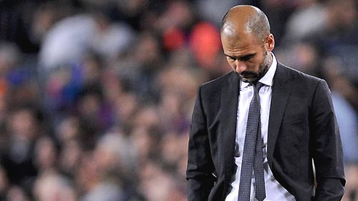 Pep Guardiola erlebt im April 2012 einen bitteren letzten Clasico. Der Katalane verliert zu Hause mit Barca 1:2 gegen Real - und damit letztlich auch die Meisterschaft