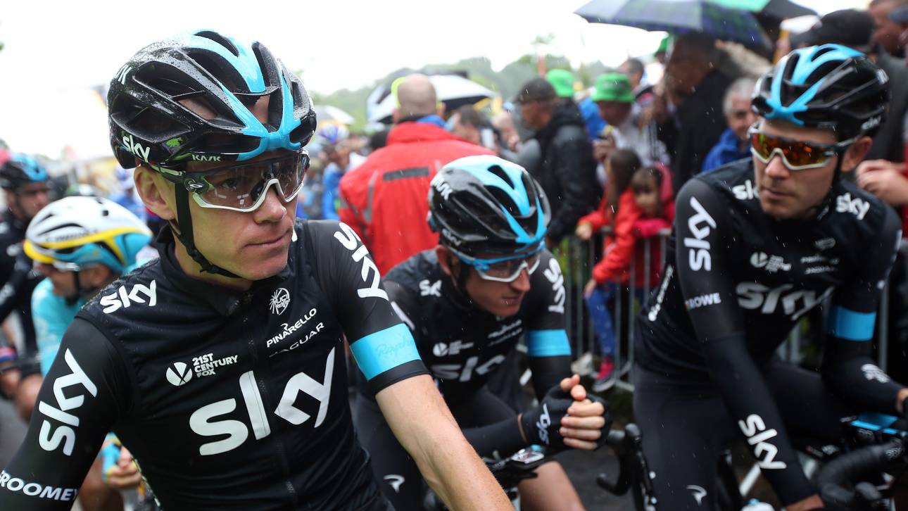 Froome fährt nicht im Gelben Trikot