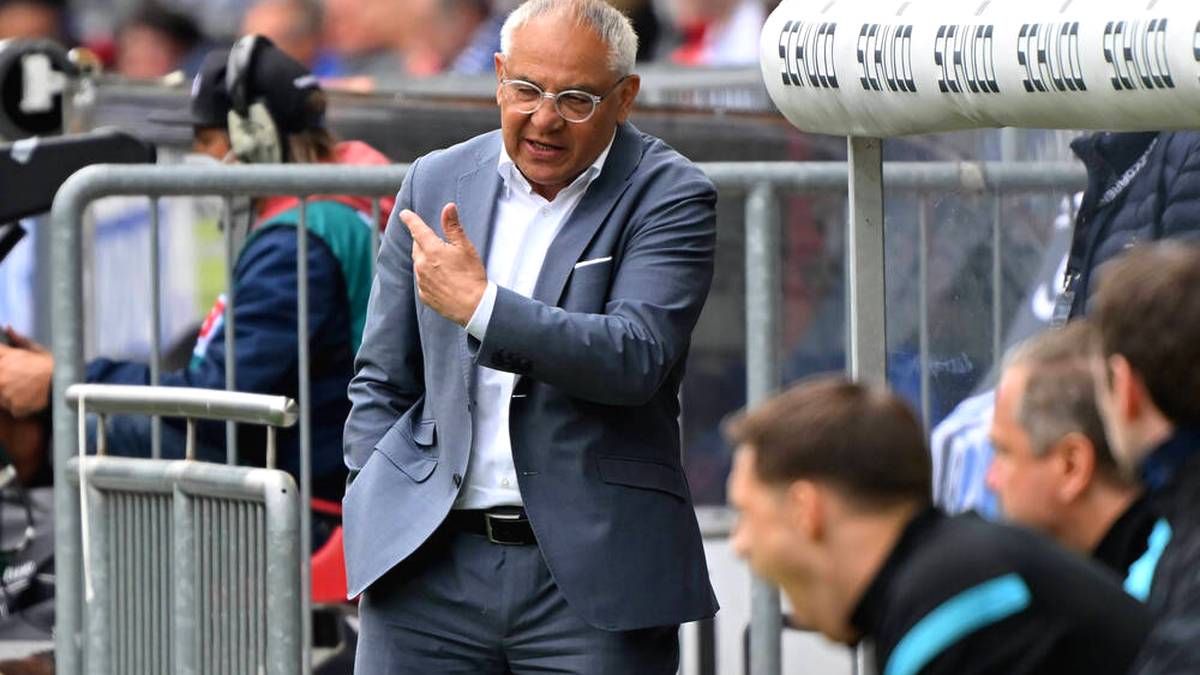 Hertha-Trainer Felix Magath hadert mit seinem Ex-Klub FC Bayern