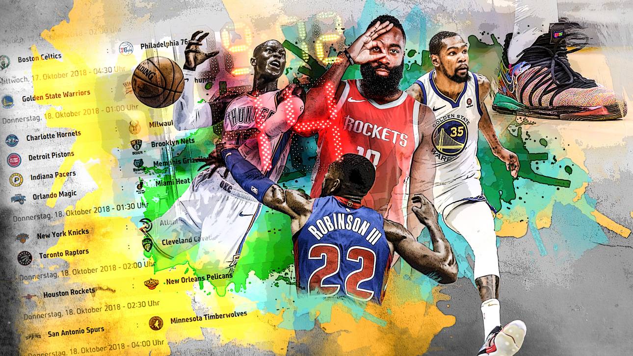 Alle Infos zum Start der NBA-Saison